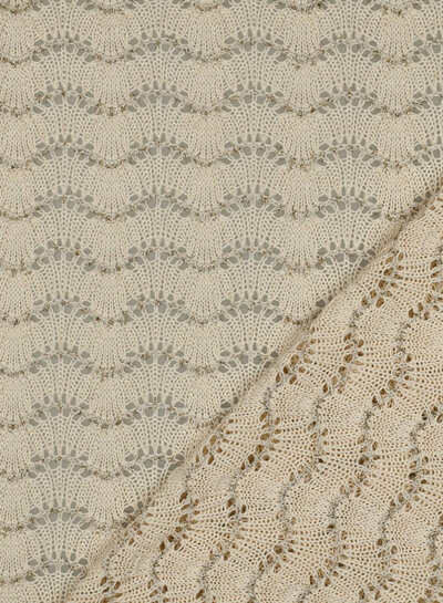 goud lurex naturel - crochet