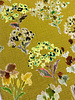 A la Ville flower field on ochre - Burda Style - viscose slub