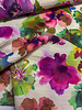 A la Ville painterly flowers  - Knipmode - viscose slub