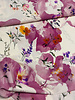 A la Ville roze waterkleurige bloemen - knipidee - viscose slub