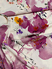 A la Ville roze waterkleurige bloemen - knipidee - viscose slub