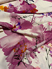 A la Ville roze waterkleurige bloemen - knipidee - viscose slub