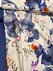 A la Ville blauwe waterkleurige bloemen - knipidee - viscose slub