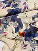 A la Ville blauwe waterkleurige bloemen - knipidee - viscose slub