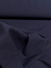 A la Ville navy - beautiful woven linen-look rayon