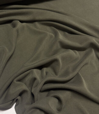 A la Ville khaki - silk touch - beautiful viscose jersey