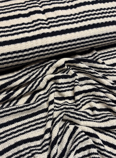 summer knit - black stripes