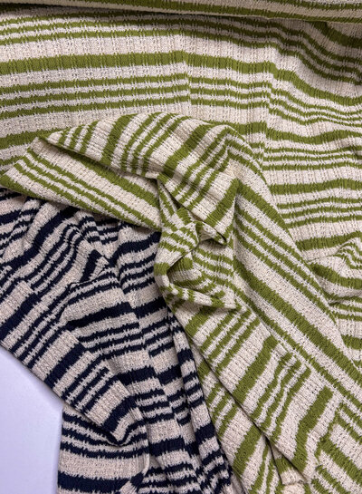summer knit - zwart stripes