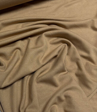 cappuchino - zacht en stevige modal tricot - interlock gebreid