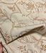 naturel embroidery flowers - linnen rayon mix