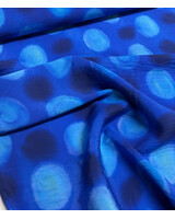 A la Ville blue spots - viscose slub