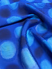A la Ville blue spots - viscose slub