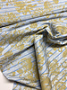 A la Ville touch of gold - stijvere tencel - Knipmode