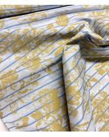 A la Ville touch of gold - stijvere tencel - Knipmode