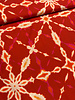 A la Ville red batik - soft cotton