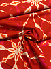 A la Ville rode batik - zachte katoen