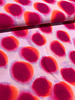 A la Ville fuchsia lilac spots - viscose slub