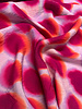 A la Ville fuchsia lilac spots - viscose slub