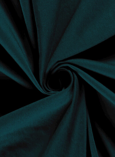 Madeline petrol green - washed cotton twill with a little elastane