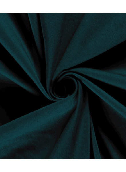 Madeline petrol green - washed cotton twill with a little elastane