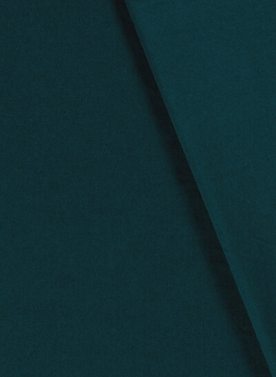Madeline petrol green - washed cotton twill with a little elastane