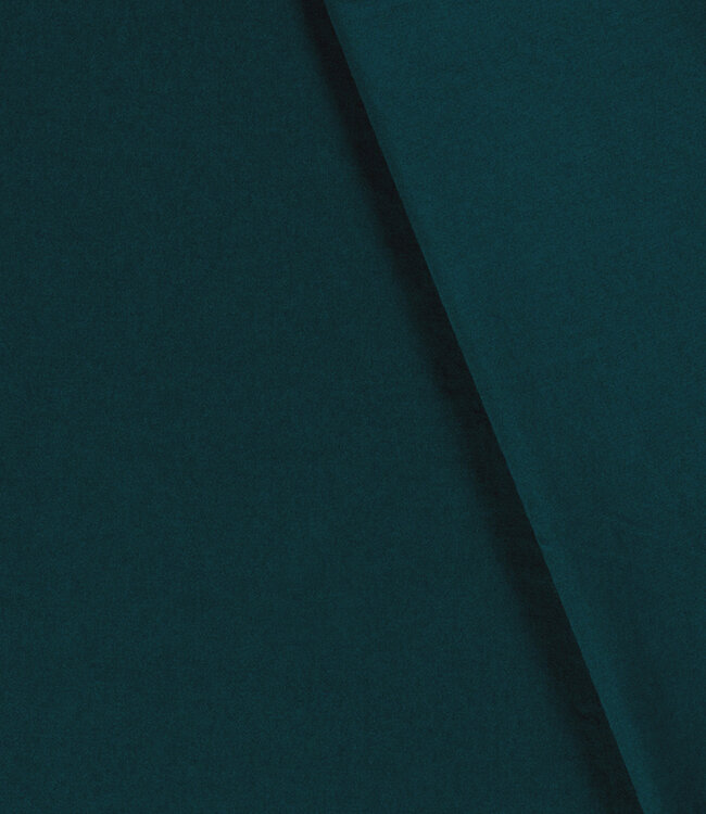 Madeline petrol groen - washed cotton twill met een beetje elasthan