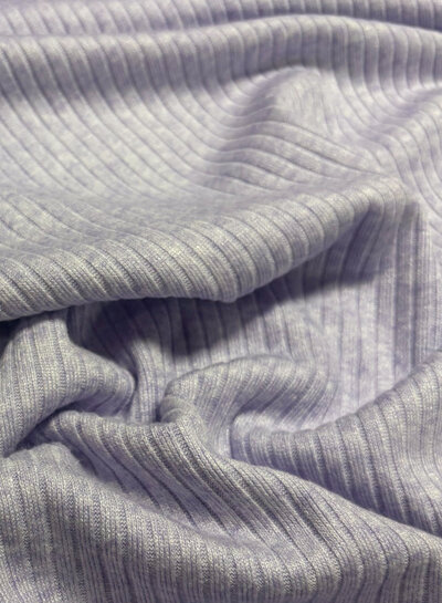 lila prachtige viscose rib knit - breisel