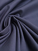 indigo blauw gabardine - washed cotton twill met een beetje elasthan