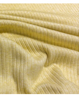 zacht geel prachtige viscose rib knit - breisel