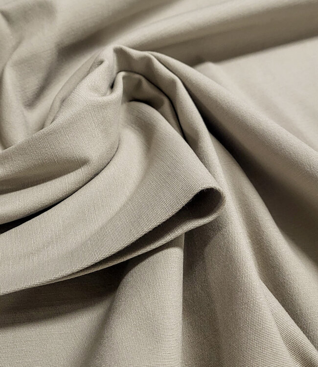 zand - washed cotton twill met een beetje elasthan
