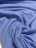 blauw prachtige viscose rib knit - breisel