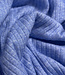 blauw prachtige viscose rib knit - breisel