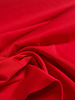 rood - washed cotton twill met een beetje elasthan