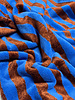 cognac/cobalt stripes - bamboo terry cloth