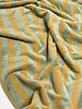 beige/mint - bamboe badstof