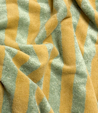 beige/mint - bamboo terry cloth