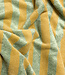 beige/mint - bamboe badstof