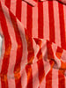 fuchsia/melon stripes - bamboo terry cloth