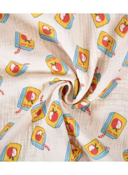 juice cans - double gauze/tetra