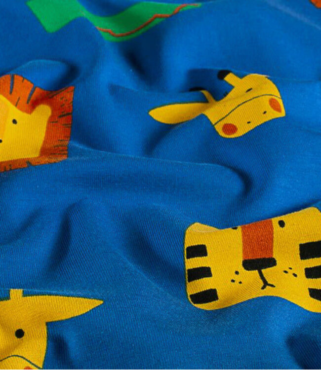 Wilde dieren kopjes- tricot