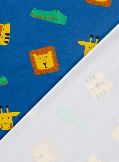 Wild animal heads - jersey