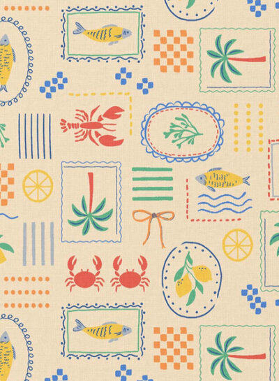 sunny seaside - katoen