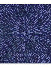 navy stripes - batik viscose