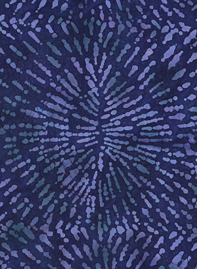 marine streepjes - batik viscose