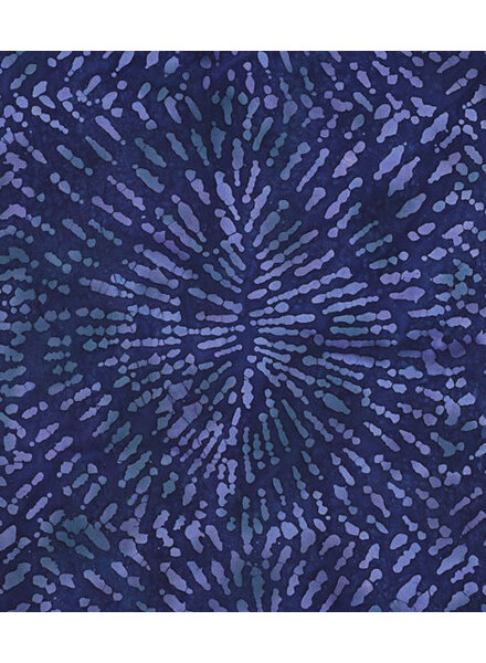 marine streepjes - batik viscose