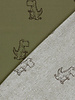 dinosaurs - cotton poplin