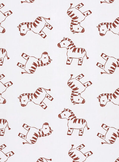 zebras - poplin cotton