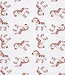 zebra's - poplin katoen