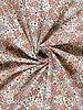 roze bloemetjes - poplin katoen