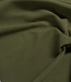 khaki - soepelvallende jassenstof - peach touch